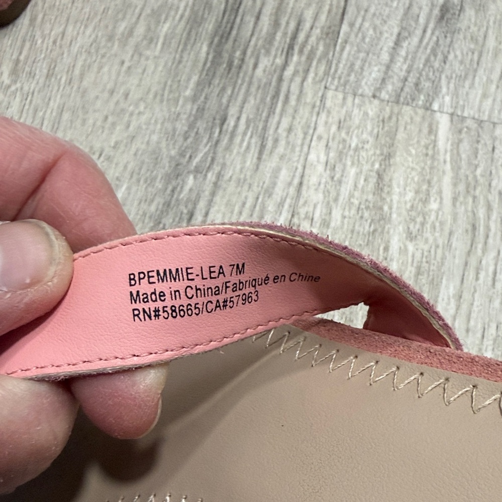 BP Women's Blush Heeled Sandals - Picture 4 of 5